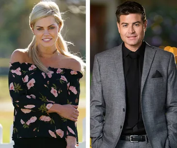 Sophie Monk and Stu Laundy