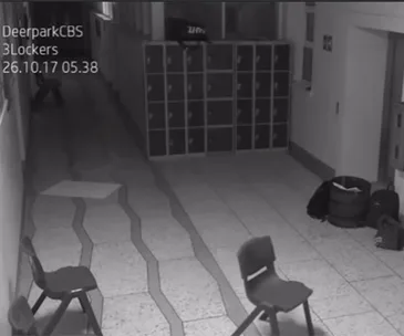 Ghost haunts Irish high school again