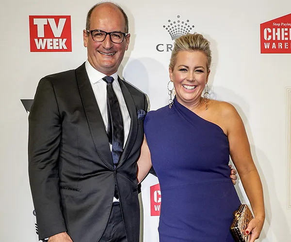 David Koch and Samantha Armytage