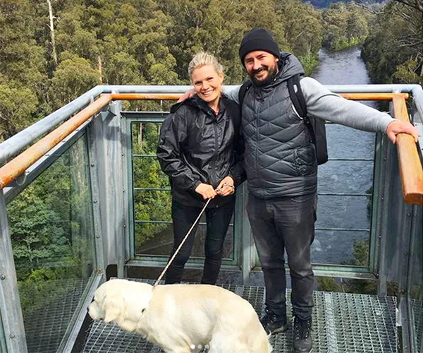 Bonnie Sveen and her boyfriend