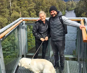Bonnie Sveen and her boyfriend