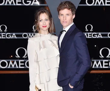 Eddie Redmayne and Hannah Bagshawe