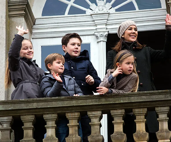 Princess Mary and her children