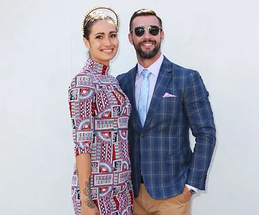 Kris Smith and Sarah Boulazeris