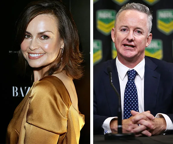 Hugh Marks and Lisa Wilkinson