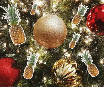 Pineapple Christmas trees