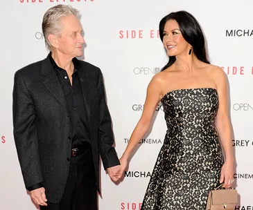 Catherine Zeta-Jones and Michael Douglas