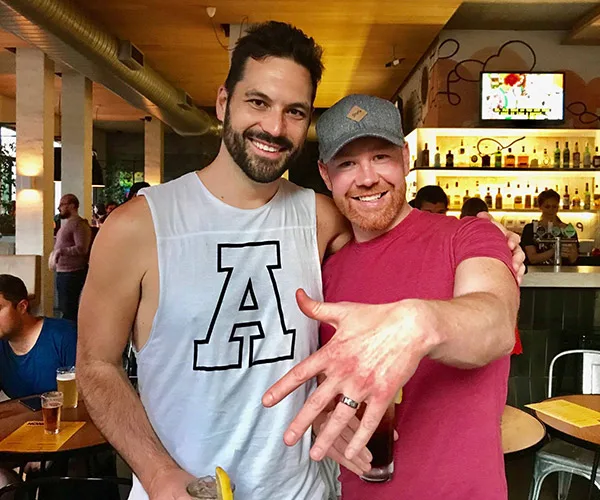 Same-sex marriage: Polo player's proposal