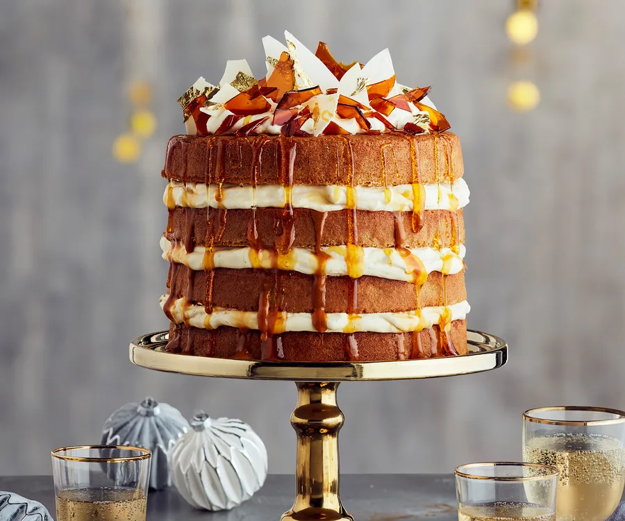 sugar and spice christmas cake