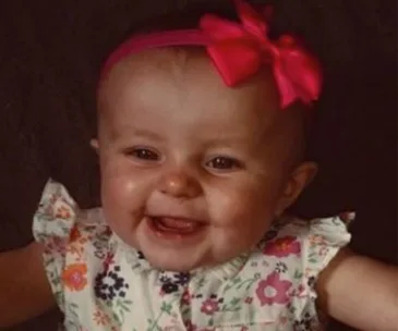 Sweet baby Kia, who is currently fighting for her life