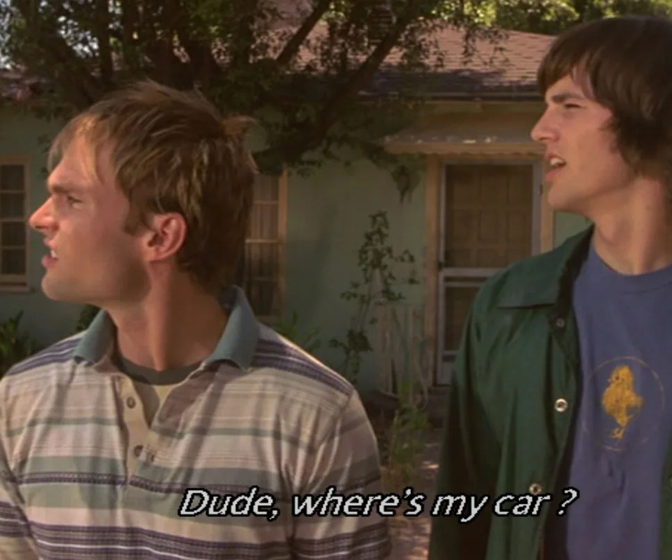 A real life 'Dude, where's my car?' situation 