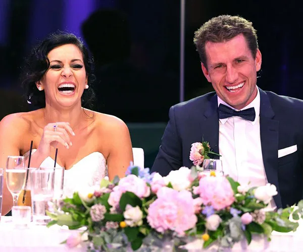 Mark Hughes and Christie Jordee