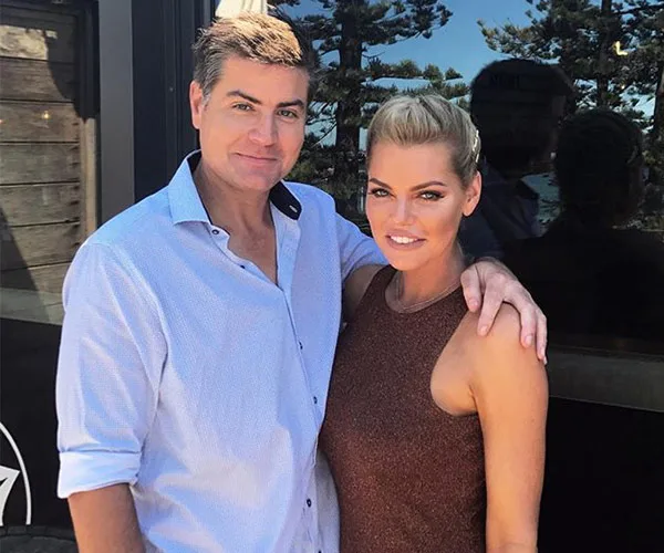 Stu Laundy and Sophie Monk