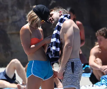 Hugh Sheridan and Shannon Dooley