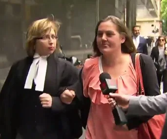 Drink-driving mum with her child in the car FREED