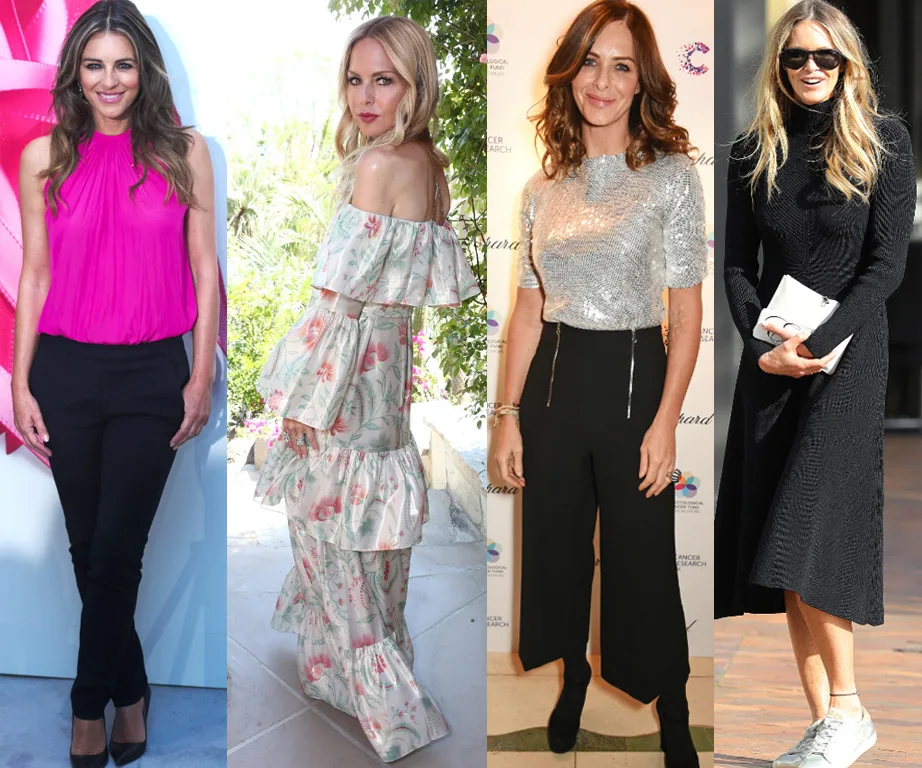 Liz Hurley, Rachel Zoe, Trinny Woodall, Elle Macpherson