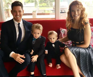 Michael Buble's son Noah 'doing well'