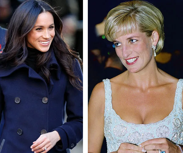 Meghan Markle and Princess Diana