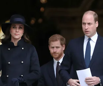 Prince William, Duchess Kate, Prince Harry 