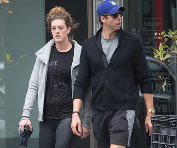  Grant Hackett and Allison Schmitt