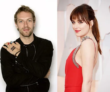 Dakota Johnson and Chris Martin
