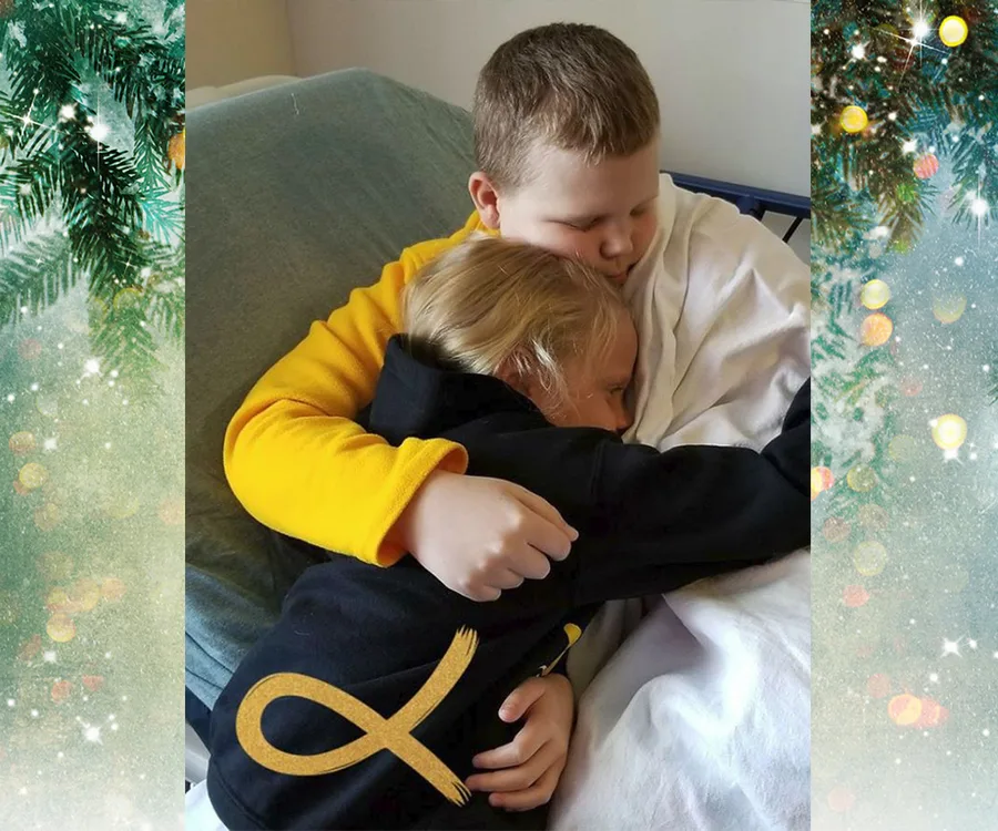 Little girl asks Santa to cure her brother’s cancer