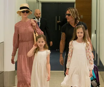 Nicole Kidman, Keith Urban, Sunday Rose, Faith Margaret