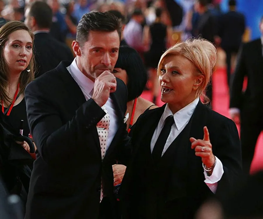 Hugh Jackman and Deborra-Lee Furness