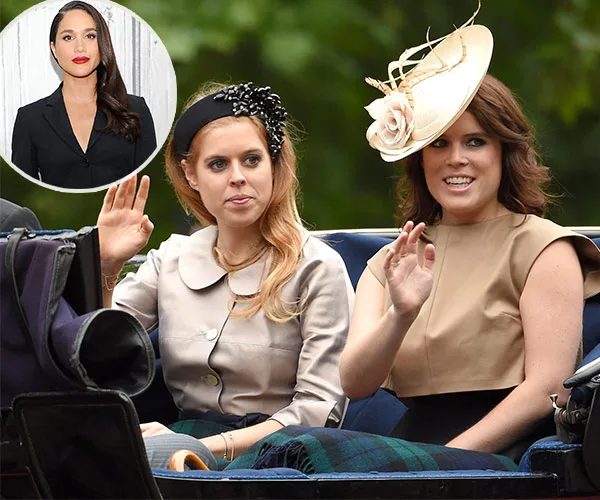 Meghan Markle, Princess Beatrice, Princess eugenie