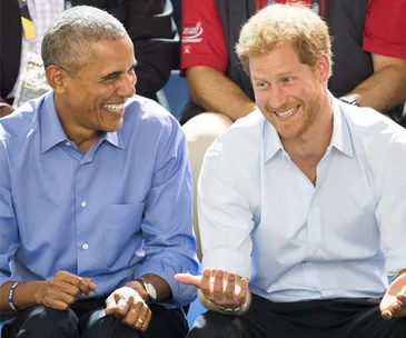 prince harry barack obama