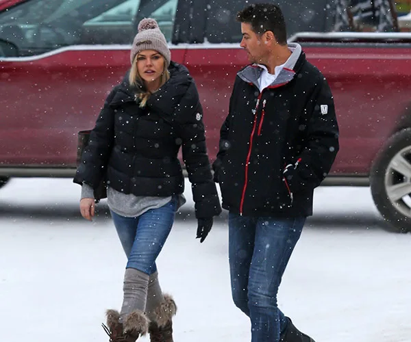 Sophie Monk and Stu Laundy