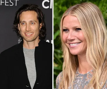 A man and a woman smiling in separate portraits, possibly related to engagement news.