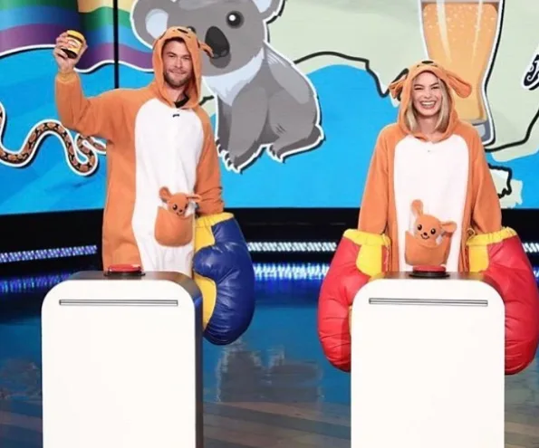 Chris Hemsworth and Margot Robbie