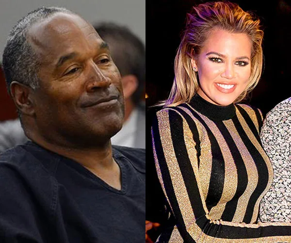 O.J. Simpson and Khloé Kardashian