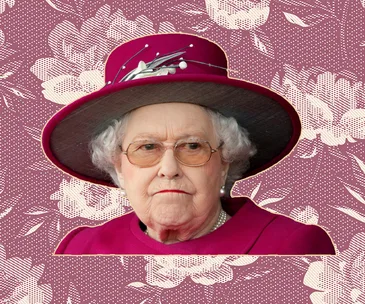 Grumpy Queen Elizabeth