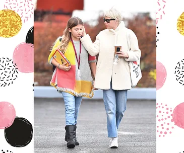 Michelle Williams and Matilda Ledger