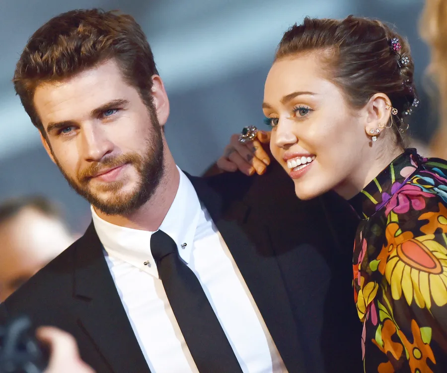 Liam Hemsworth and Miley Cyrus