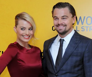 Leonard and Margot in Wolf Of Wall Street
