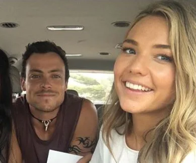 Patrick O'Connor and Sam Frost