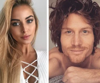 Richie Strahan and Chiara Bransi