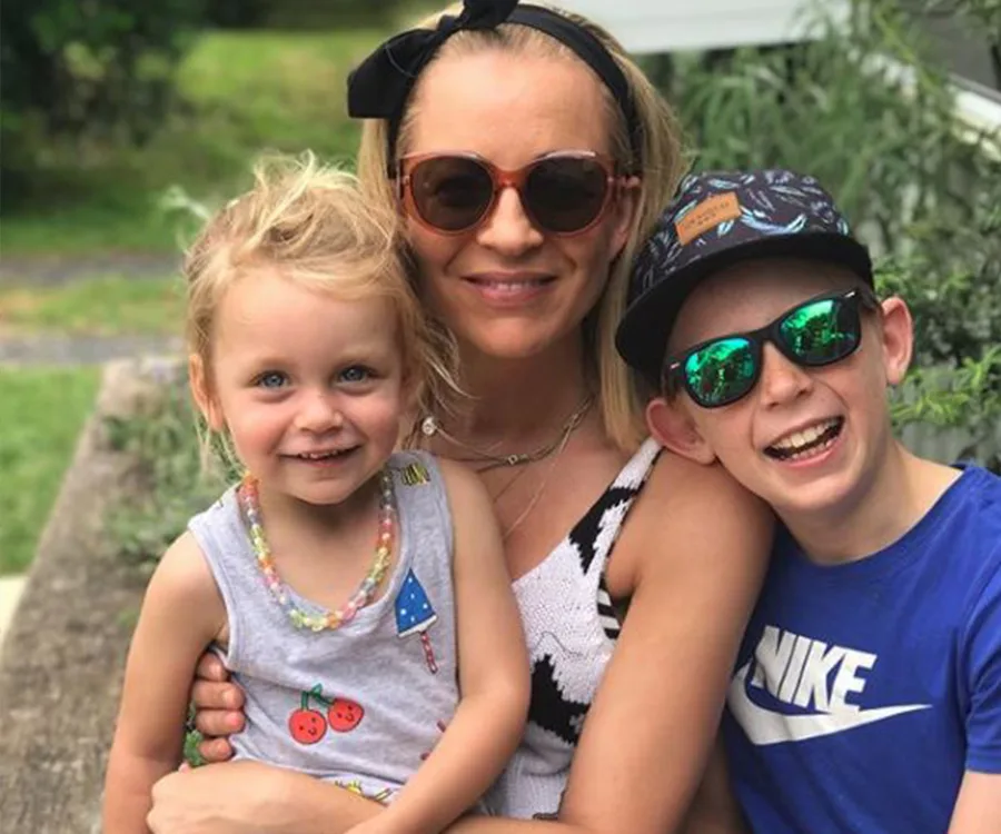 Carrie Bickmore's family holiday pictures