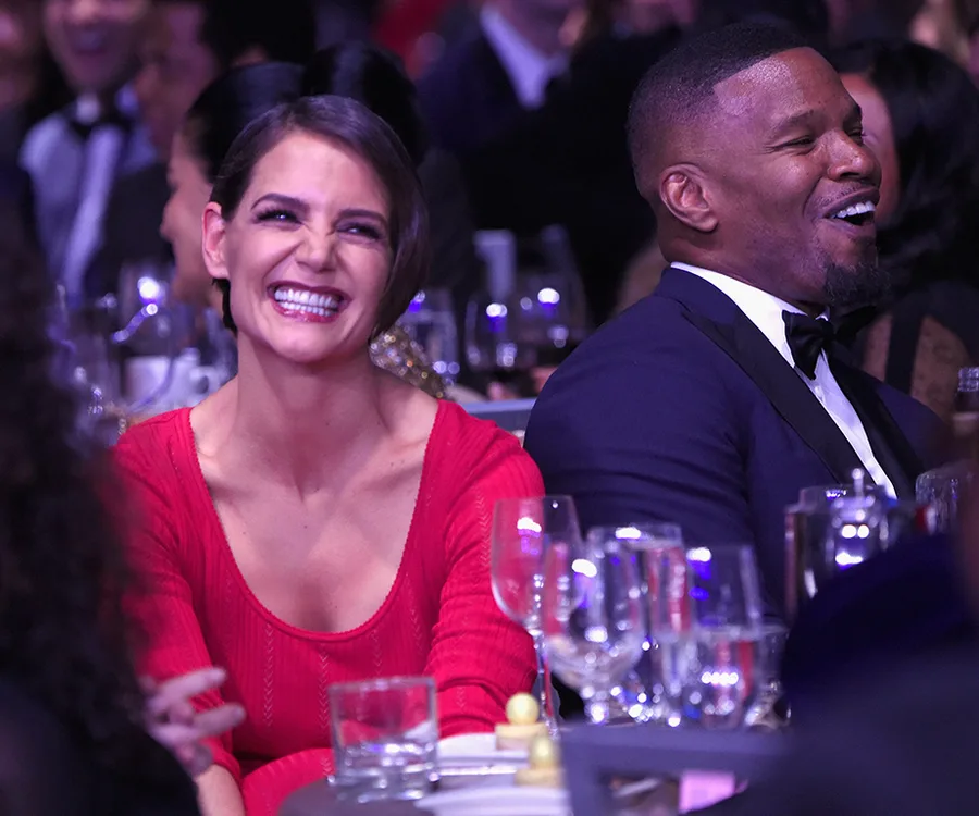 Katie Holmes and Jamie Foxx