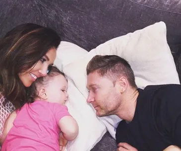 Michael and Kyly Clarke's little girl has been hospitalised