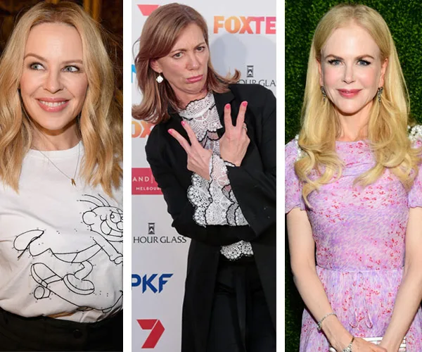 Kerry Armstrong, Kylie Minogue, Nicole Kidman