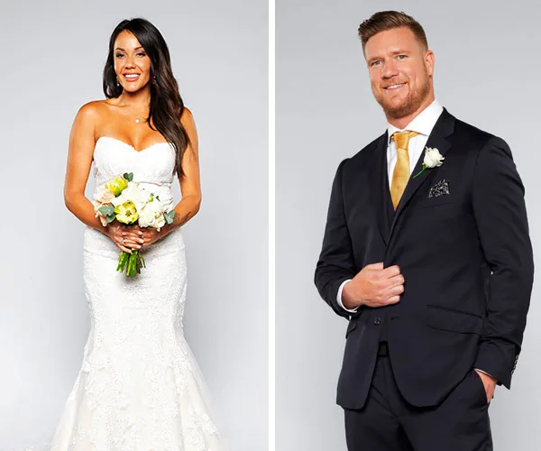 Davina Rankin and Dean Wells