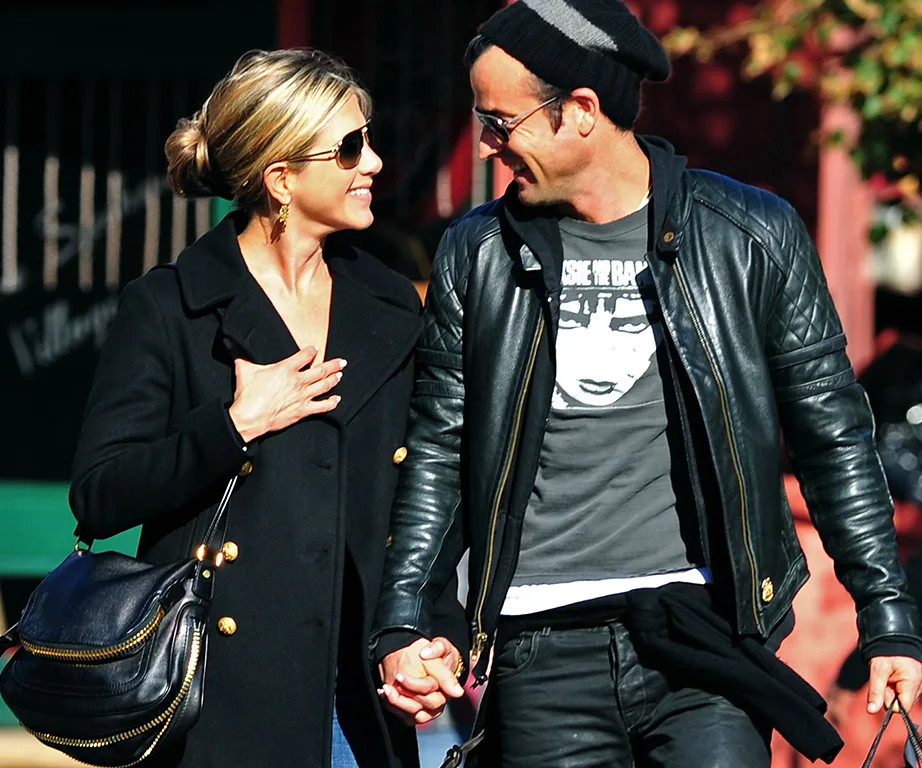 Jennifer Aniston and Justin Theroux