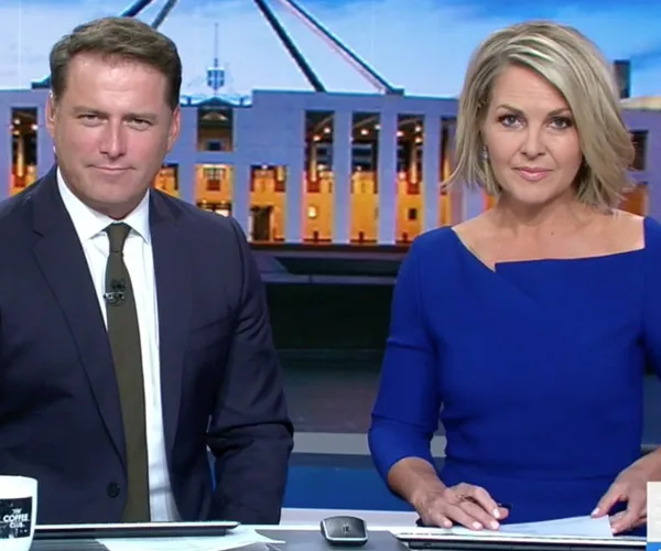 Georgie Gardner and Karl Stefanovic