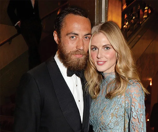Donna Air and James Middleton