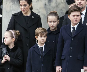Princess Mary, Prince Christian, Princess Isabella, Princess Josephine, Prince Vincent
