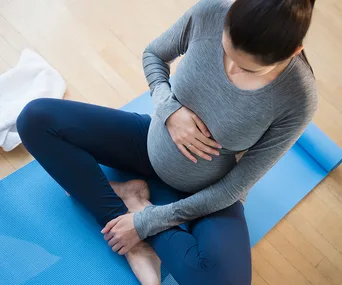 Compression tights for pregnant women 